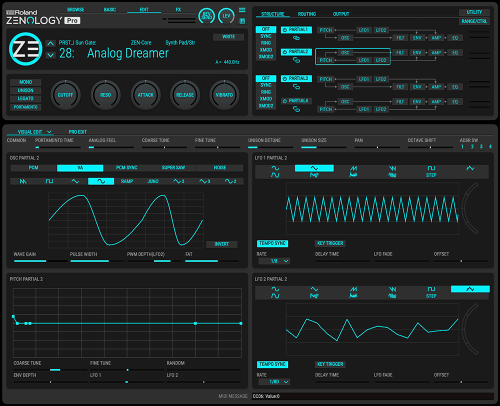 ZENOLOGY PRO - Roland Cloud